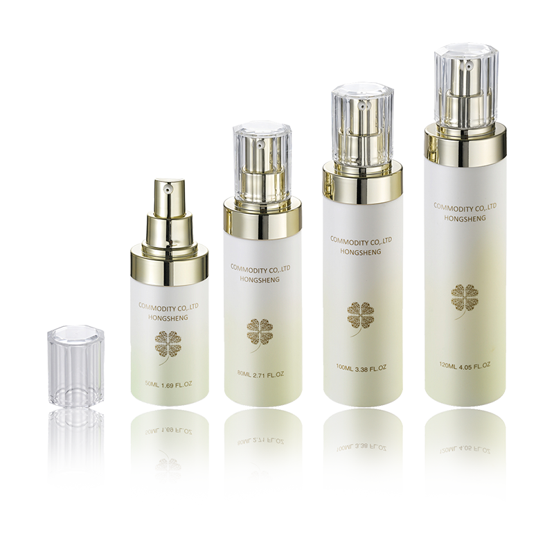 50ML-120ML Sentuhan sensitif cahaya Botol Tanpa Udara-HS-017F