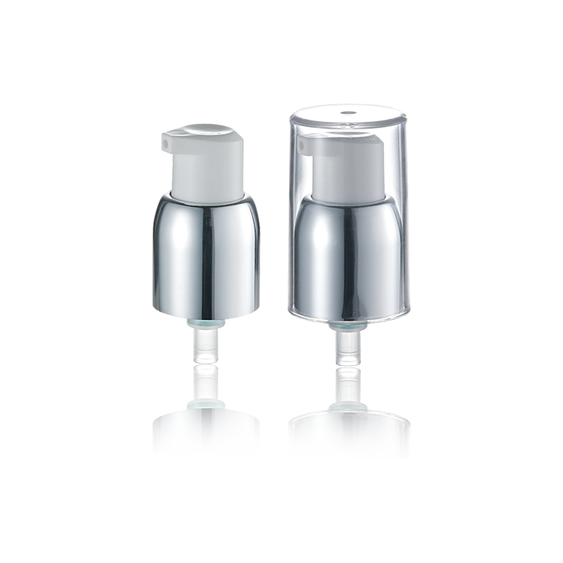 Kepala pam kosmetik Perak Matte Pengedar Cecair-HY20A-10