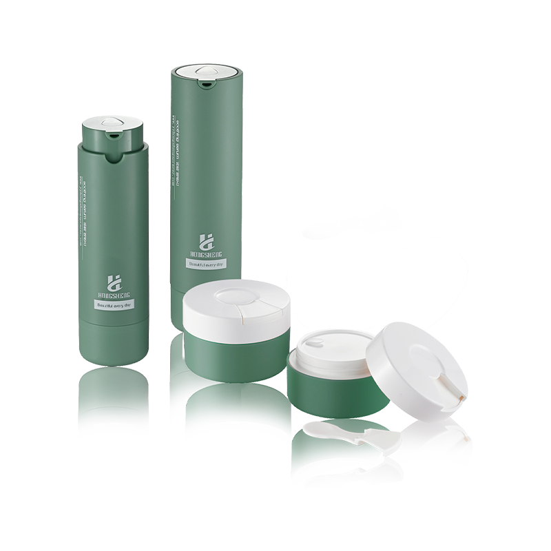 Siri Set Botol Penjagaan Kulit 30ML 50ML 50g, sesuai untuk losyen, krim TZXL-003